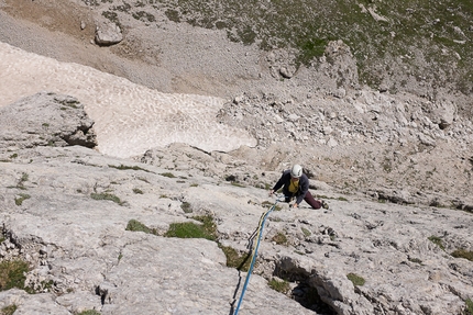 Sassolungo, Dolomiti - Pilastro Bianco, Sassolungo, Dolomiti