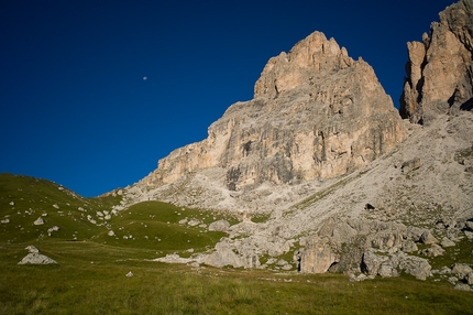 Sassolungo, Dolomiti - La Punta Grohmann, Sassolungo, Dolomiti