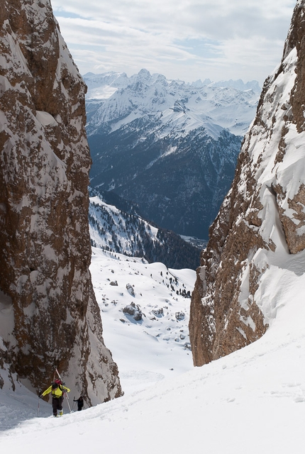 Sassolungo, Dolomiti - Forcella del Dente del Sassolungo, Dolomiti