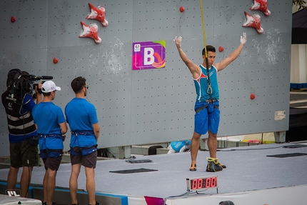 World Games 2017, Wroclaw - Stanislav Kokorin, second in the Speed event at the World Games 2017 at Wroclaw