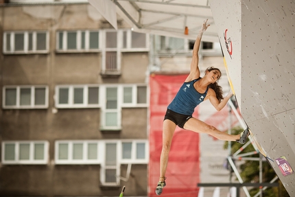 World Games 2017, Wroclaw - Fanny Gibert, acrobazie ai World Games 2017 a Wroclaw, Boulder