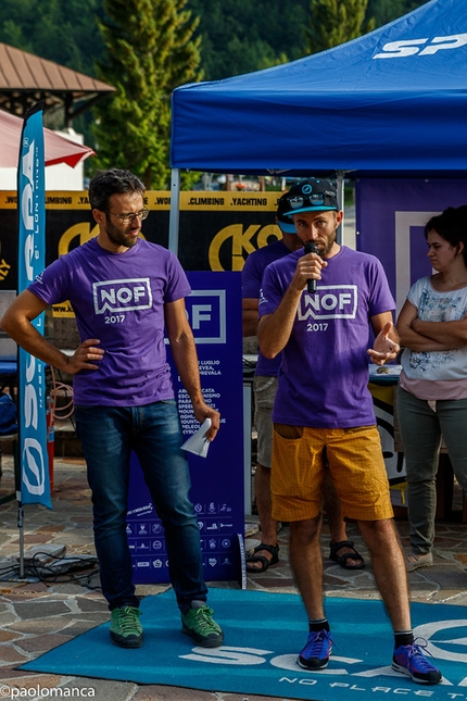 Nevee Outdoor Festival 2017, Sella Nevea - Andrea Polo al secondo Nevee Outdoor Festival, tenutasi a Sella Nevea dal 18 al 21 luglio 2017