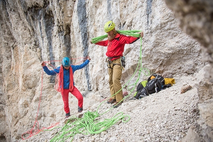 Simon Gietl, Andrea Oberbacher, Oblivion, Piz Ander, Dolomiti, Alta Badia - Simon Gietl e Andrea Oberbacher