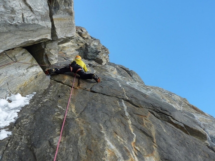 Argentiere Rive Gauche new mixed climbs