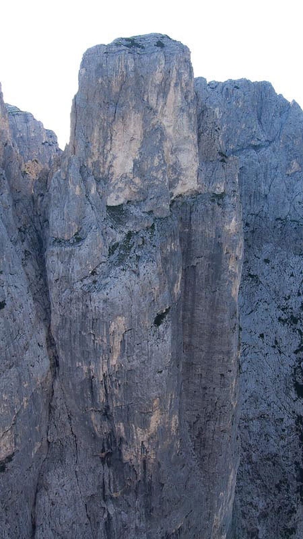 Spiz di Lagunàz - Spiz di Lagunaz, Pilastro Ovest – Pale di San Lucano (Dolomiti)