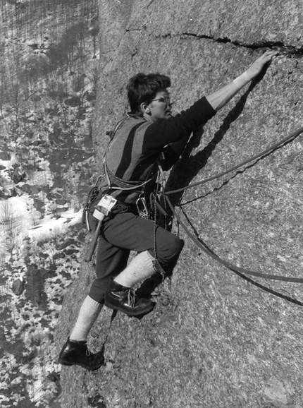 Mike Kosterlitz e il Nuovo mattino: gli anni favolosi dell'arrampicata raccontati da Ugo Manera - Gian Piero Motti al Bec di Mea 1969