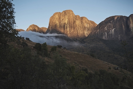 Sasha DiGiulian, Tsaranoro Atsimo, Madagascar - The Tsaranoro massif in Madagascar