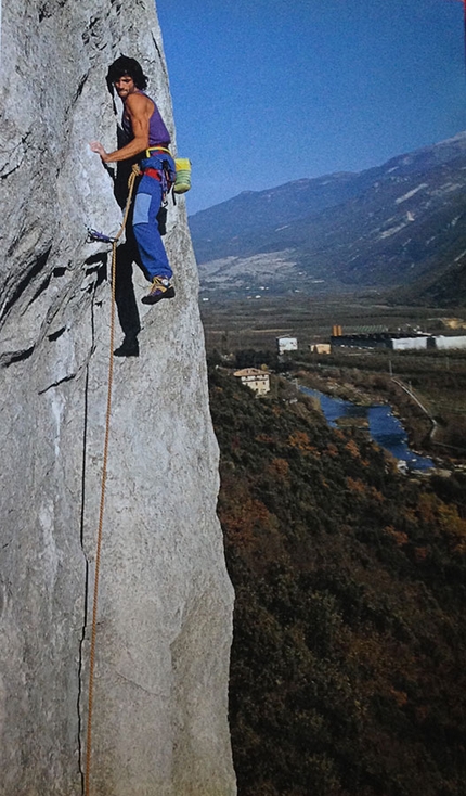 Free to climb - the discovery of rock climbing at Arco - Manolo