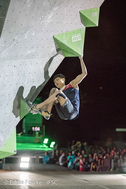 Shauna Coxsey e Jongwon Chon vincono la Coppa del Mondo Boulder 2017, Stasa Gejo e Jan Hojer Campioni Europei Boulder