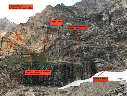 Cresta Albertini, Colle delle Grandes Murailles, Valtournenche, François Cazzanelli, Valter Cazzanelli - Cresta Albertini al Colle delle Grandes Murailles