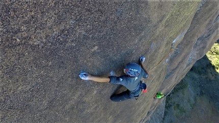 Tsaranoro, Madagascar, Matteo de Zaiacomo, Dimitri Anghileri, Marco Maggioni - Tsaranoro, Madagascar: durante la prima salita di Rivotra Mahery sul Tsaranoro Atsimo in Madagascar 