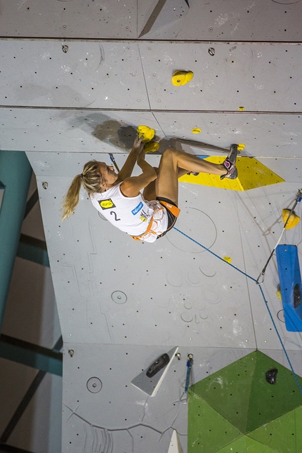 Adam Ondra and Julia Chanourdie win Arco Rock Master 2017