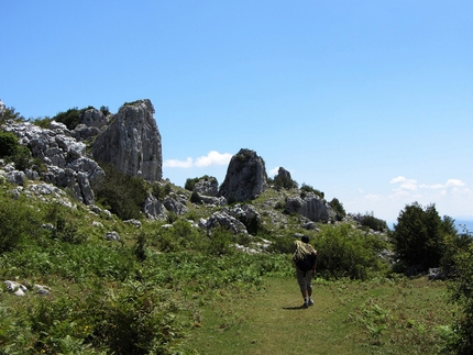 Colle dell'Orso, Frosolone, arrampicata, Molise - Colle dell'Orso, Frosolone