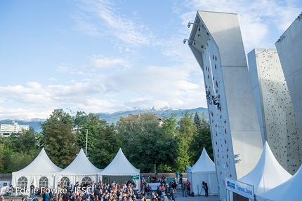 Mondiali Giovanili di arrampicata Speed, Innsbruck - Durante i Mondiali Giovanili di arrampicata Speed 2017 a Innsbruck