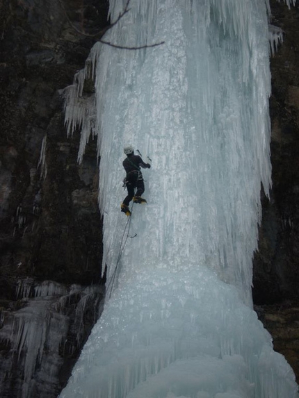 Zia Mia, nuova cascata nelle Alpi Carniche