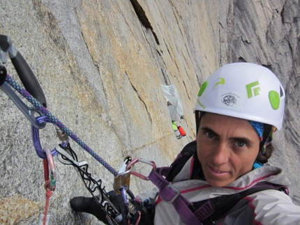 Sílvia Vidal climbs new route up Xanadu West face in Alaska