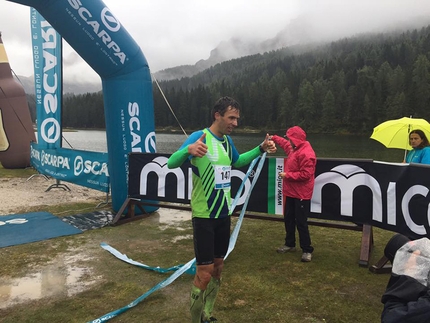 Misurina Sky Marathon, Cadini Sky Race, Tre Cime di Lavaredo, Dolomti - Janata Milan vince la Misurina Sky Marathon 2017