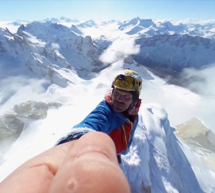 Markus Pucher, Aguja Guillaumet, Patagonia - Markus Pucher firma la prima invernale solitari di Aguja Guillaumet in Patagonia (08/09/2017)