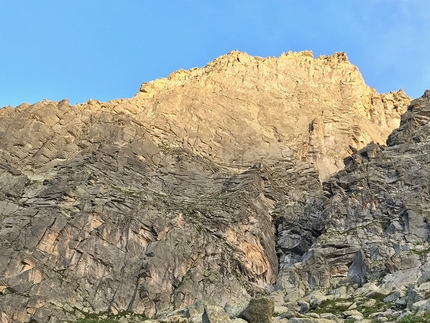 Valle Orco, Monte Bessun, Thunder, Water, Fabio Ventre, Lucas Nyssens, Baptiste Verdin, François Questiaux - Il Monte Bessun, Valle dell'Orco