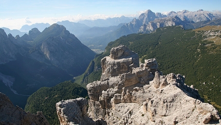 Via Tissi alla Torre Venezia - Torre Venezia (Civetta, Dolomiti)