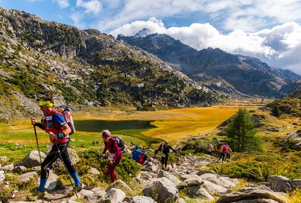 Tor des Géants, Valle d'Aosta - Tor des Géants 2017: atleti nei pressi del lac du Glacier