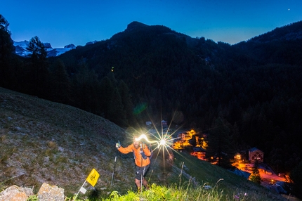 Tor des Géants, Valle d'Aosta - Tor des Géants 2017: val d’Ayas con le prime luci