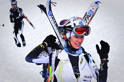 Pierra Menta 2010 - Laetitia Roux and Mireia Miro