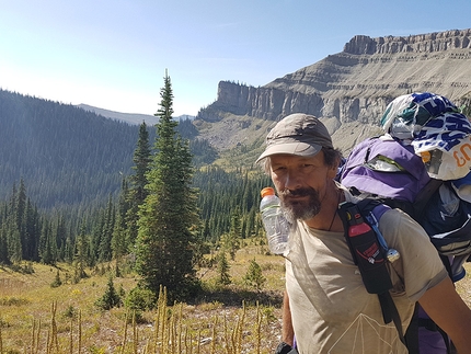 Continental Divide Trail, CDT, Rocky Mountains, trekking, Diego Salvi, Benigno Carrara - Continental Divide Trail: Diego Salvi nella Bob Marshall Wilderness