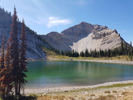 Continental Divide Trail, CDT, Rocky Mountains, trekking, Diego Salvi, Benigno Carrara - Continental Divide Trail: Dean Lake e Pentagon Mountain