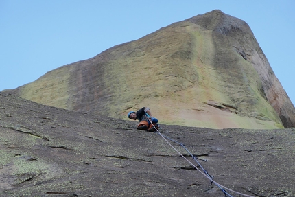 New King Line in Madagascar's Tsaranoro massif by Tobias Wolf and Chris-Jan Stiller