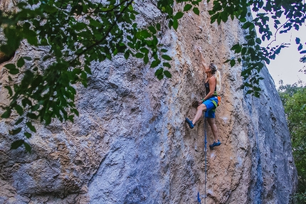 Top female climbing: Ievgeniia Kazbekova sends 8c+, Muriel Sarkany redpoints 9a