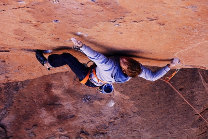 Pirmin Bertle, Cile, Sud America - Pirmin Bertle in arrampicata a Socaire in Bolivia, Sud America