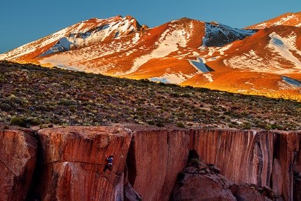 In Chile Pirmin Bertle makes first ascent of South America's hardest sport climb