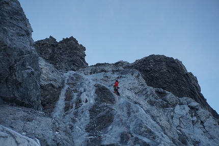 Königsspitze ice climb by Daniel Ladurner and Johannes Lemayer