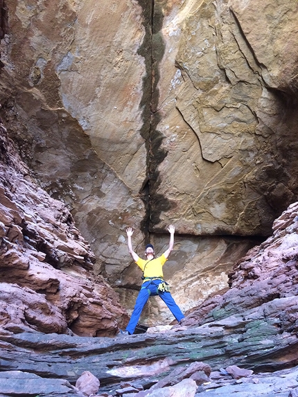 The Crucifix, Canyonlands, USA, Tom Randall, Pete Whittaker - The Crucifix, Canyonlands: 