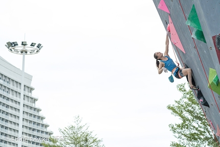 Lead World Cup 2017, Xiamen - Anak Verhoeven winning the penultimate stage of the Lead World Cup 2017 at Xiamen in China