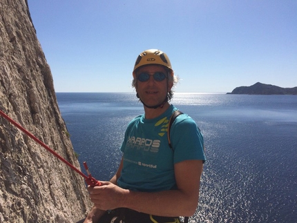 Arrampicata nell'Isola di Tavolara, le nuove vie di Maurizio Giordani