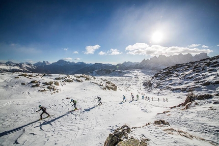 La Sportiva Epic Ski Tour, skialp, sci alpinismo - Durante il La Sportiva Epic Ski Tour 2017: San Pellegrino