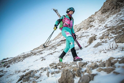 La Sportiva Epic Ski Tour, skialp, sci alpinismo - Durante il La Sportiva Epic Ski Tour 2017: Passo Pordoi
