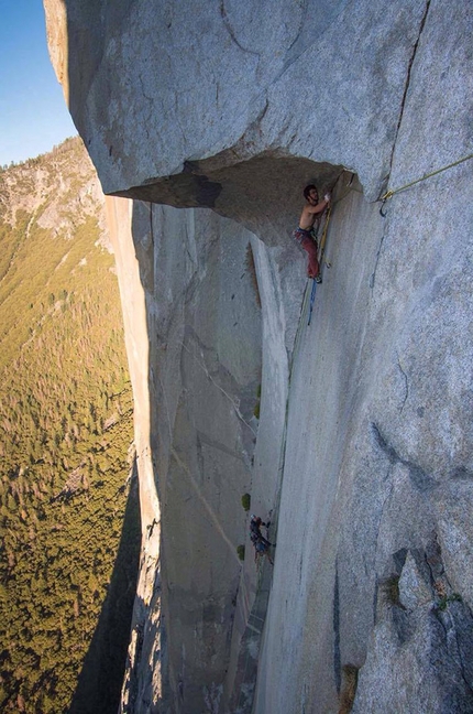 The Nose, El Capitan, Yosemite, Brad Gobright, Jim Reynolds - Il 21 ottobre 2017 Brad Gobright e Jim Reynolds stabiliscono il nuovo record di velocità su The Nose, El Capitan, Yosemite