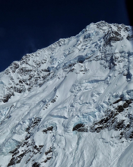 Caroline Face, huge first descent on Mount Aoraki in New Zealand by Briggs, Grant and Mosetti