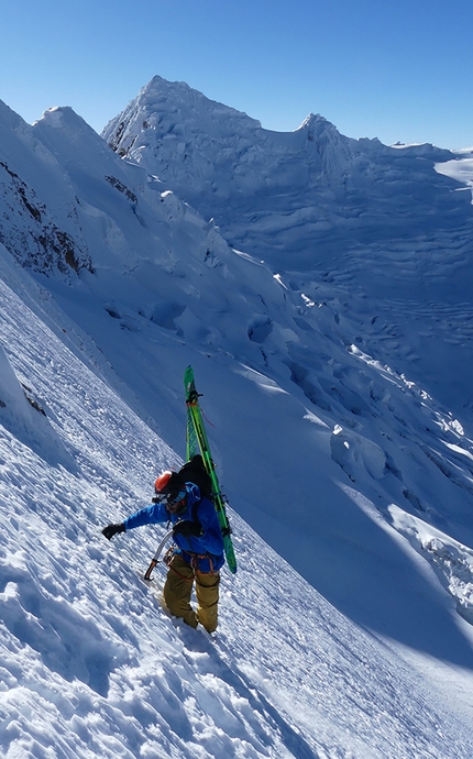 Peru, Artesonraju, Huascaran, Tocllaraju, steep skiing, Yannick Boissenot, Frederic Gentet, Stéphane Roguet - Steep skiing in Peru (Yannick Boissenot, Frederic Gentet, Stéphane Roguet summer 2017)