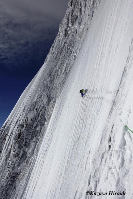 Shispare NE Face, difficult first ascent in Karakorum by Kazuya Hiraide and Kenro Nakajima