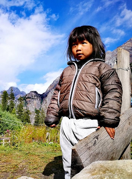 Gyanjikhang, Nepal, Luca Montanari, Giorgio Sartori, Mingma Temba Sherpa, Nima Sherpa - Il trekking verso Gyanjikhang in Nepal