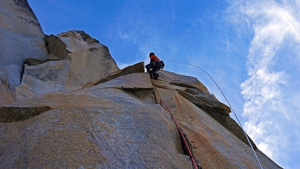 El Capitan, Yosemite, Freerider, Maurizio Oviglia, Rolando Larcher, Roberto Vigiani - Free Rider su El Capitan: Roberto Vigiani sale a vista 