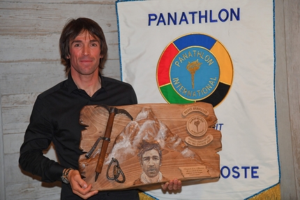 Hervé Barmasse, Premio Panathlon - Hervé Barmasse riceve il Premio Panathlon 2017