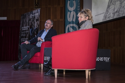 Montagne in Città 2017, Roma - Stefano Ardito dialoga con Lorenza Moroni a Montagne in Città 2017 a Roma