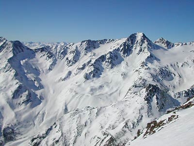 Val Senales scialpinismo - Scialpinismo in Val Senales: Punta Oberettes