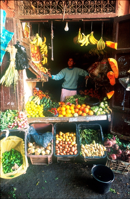 Scialpinismo in Marocco, Alto Atlante, Africa - Frutta fresca, di nuovo!