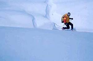 Freeride sul Monte Bianco